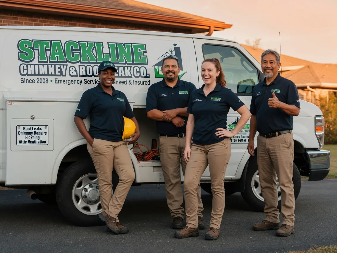 Chimney flashing repair company in Eton, GA
